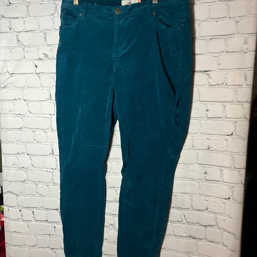 Teal Women's Corduroy Jeans